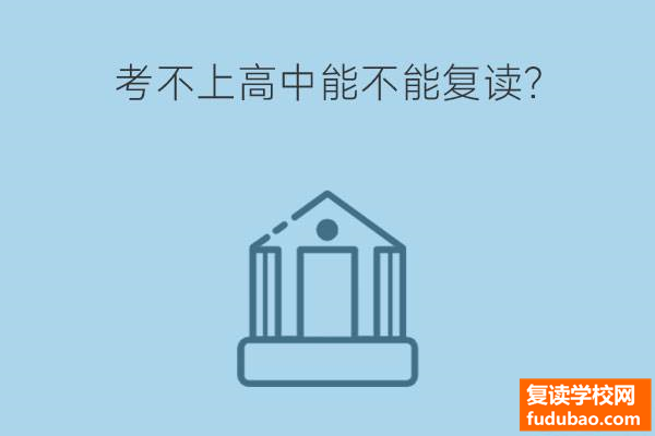 初中没考上高中能否复读？还有其他的选择吗？选择很多，还是要认真