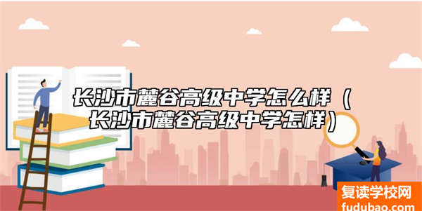 长沙市麓谷高级中学办学条件（长沙市麓谷高级中学如何）